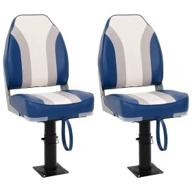 Set de asientos plegables para barco 4 uds con respaldo alto by , Sailboat parts - Ref: Foro24-3284306, Price: 233,83 €, Disc...