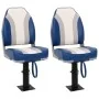 Set de asientos plegables para barco 4 uds con respaldo alto de , Piezas para veleros - Ref: Foro24-3284306, Precio: 233,83 €...