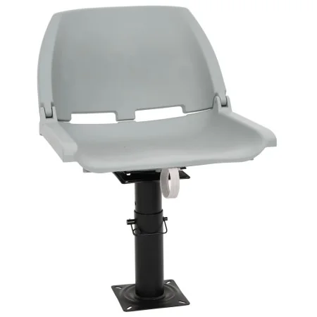 Asiento de barco con pedestal altura ajustable 360° giratorio by , Boats - Ref: Foro24-3294947, Price: 115,72 €, Discount: %