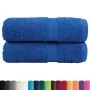 Toallas de invitados SOLUND 2 uds azul 30x50 cm 600 gsm | Foro24.es | Tu tienda online para hogar, jardín y más Foro24.es
