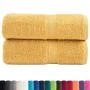 Toallas de invitados SOLUND 2 uds dorado 30x50 cm 600 gsm by , Towels - Ref: Foro24-137278, Price: 12,08 €, Discount: %