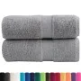 Toallas SOLUND 2 unidades gris 30x30 cm 600 gsm | Foro24.es | Tu tienda online para hogar, jardín y más Foro24.es