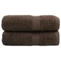 Toallas SOLUND 2 unidades marrón 30x30 cm 600 gsm | Foro24.es | Tu tienda online para hogar, jardín y más Foro24.es