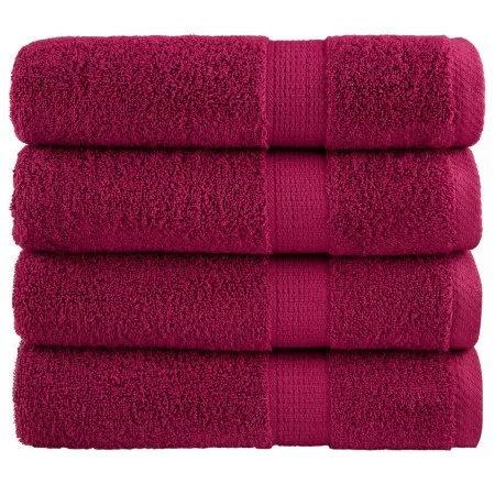 Toallas de mano SOLUND 4 unidades burdeos 50x100 cm 600 gsm de , Toallas - Ref: Foro24-137210, Precio: 28,04 €, Descuento: %