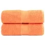 Toallas de invitados SOLUND 2 uds naranja 30x50 cm 600 gsm von , Handtücher - Ref: Foro24-137374, Preis: 12,08 €, Rabatt: %