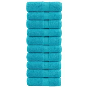 Toallas SOLUND 10 unidades turquesa 30x30 cm 600 gsm de , Toallas - Ref: Foro24-137445, Precio: 22,47 €, Descuento: %