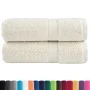 Toallas de invitados SOLUND 2 uds crema 30x50 cm 600 gsm | Foro24.es | Tu tienda online para hogar, jardín y más Foro24.es