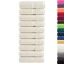 Toallas de invitados SOLUND 10 uds crema 30x50 cm 600 gsm de , Toallas - Ref: Foro24-137472, Precio: 30,41 €, Descuento: %
