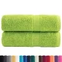 Toallas SOLUND 2 uds verde manzana 30x30 cm 600 gsm | Foro24.es | Tu tienda online para hogar, jardín y más Foro24.es