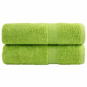 Toallas de ducha SOLUND 2 uds verde manzana