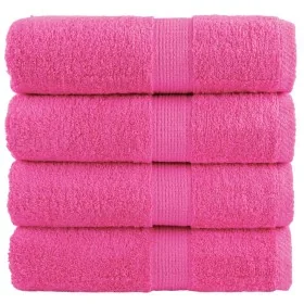 Comprar Toallas SOLUND 4 unidades rosa 30x30 cm