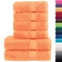 Juego de toallas premium SOLUND 6 unidades naranja 600 gsm | Foro24.es | Tu tienda online para hogar, jardín y más Foro24.es