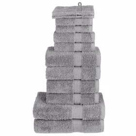 Juego de toallas premium SOLUND 12 unidades gris 600 gsm de , Toallas - Ref: Foro24-137577, Precio: 67,52 €, Descuento: %