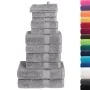 Juego de toallas premium SOLUND 12 unidades gris 600 gsm de , Toallas - Ref: Foro24-137577, Precio: 67,52 €, Descuento: %