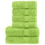 Juego de toallas premium SOLUND 6 uds verde manzana 600 gsm | Foro24.es | Tu tienda online para hogar, jardín y más Foro24.es
