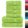 Juego de toallas premium SOLUND 6 uds verde manzana 600 gsm | Foro24.es | Tu tienda online para hogar, jardín y más Foro24.es