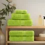 Juego de toallas premium SOLUND 6 uds verde manzana 600 gsm | Foro24.es | Tu tienda online para hogar, jardín y más Foro24.es