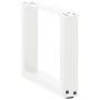 Patas de mesa de centro forma U 2uds acero blanco 30x(30-31) cm de , Patas para mesas - Ref: Foro24-4013129, Precio: 43,18 €,...
