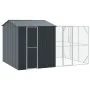Aviario con extensión acero gris antracita 310x421x247 cm | Foro24.es | Tu tienda online para hogar, jardín y más Foro24.es