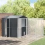 Aviario con extensión acero gris antracita 310x421x247 cm | Foro24.es | Tu tienda online para hogar, jardín y más Foro24.es