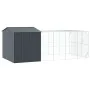 Aviario con extensión acero gris antracita 310x619x247 cm | Foro24.es | Tu tienda online para hogar, jardín y más Foro24.es