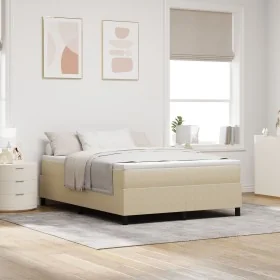 Cama Box Spring con Colchón Verde Claro Gris