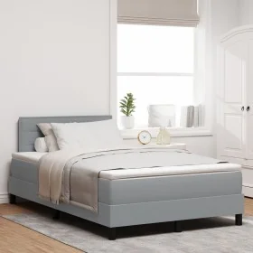 Comprar Cama con Somier con Colchón Gris Claro