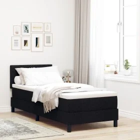 Comprar Cama Box Spring con colchón Negro 80x200