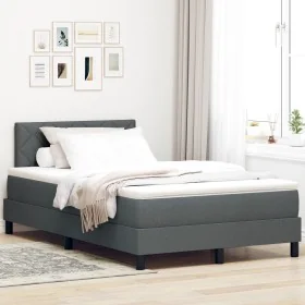 Comprar Cama con somier gris oscuro 120x200 cm