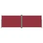 Toldo lateral retráctil rojo 200x600 cm de vidaXL, Sombrillas - Ref: Foro24-318011, Precio: 108,74 €, Descuento: %