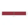 Rote einziehbare Seitenmarkise 200x1200 cm von vidaXL, Sonnenschirme - Ref: Foro24-318083, Preis: 110,47 €, Rabatt: %