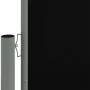 Toldo lateral retráctil negro 200x1200 cm de vidaXL, Sombrillas - Ref: Foro24-318078, Precio: 133,34 €, Descuento: %