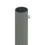 Black retractable side awning 200x1200 cm by vidaXL, Umbrellas - Ref: Foro24-318078, Price: 133,34 €, Discount: %