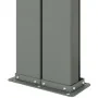 Black retractable side awning 200x1200 cm by vidaXL, Umbrellas - Ref: Foro24-318078, Price: 133,34 €, Discount: %