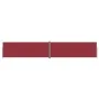 Red retractable side awning 220x1200 cm by vidaXL, Umbrellas - Ref: Foro24-318089, Price: 178,90 €, Discount: %
