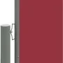 Red retractable side awning 220x1200 cm by vidaXL, Umbrellas - Ref: Foro24-318089, Price: 178,90 €, Discount: %