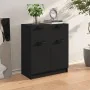 Schwarzes Sperrholz-Sideboard 60x30x70 cm von vidaXL, Sideboards - Ref: Foro24-811089, Preis: 90,05 €, Rabatt: %