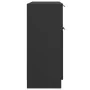 Schwarzes Sperrholz-Sideboard 60x30x70 cm von vidaXL, Sideboards - Ref: Foro24-811089, Preis: 90,05 €, Rabatt: %