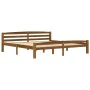 Estructura de cama madera maciza pino marrón miel 180x200 cm de vidaXL, Camas y somieres - Ref: Foro24-322080, Precio: 184,57...