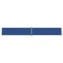 Blaue einziehbare Seitenmarkise 140x1000 cm von vidaXL, Sonnenschirme - Ref: Foro24-318028, Preis: 111,13 €, Rabatt: %