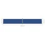 Blaue einziehbare Seitenmarkise 140x1000 cm von vidaXL, Sonnenschirme - Ref: Foro24-318028, Preis: 111,13 €, Rabatt: %