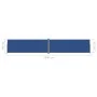 Blue retractable side awning 180x1000 cm by vidaXL, Umbrellas - Ref: Foro24-318040, Price: 111,93 €, Discount: %