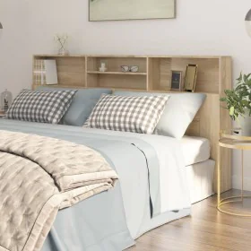 Sonoma oak headboard furniture 200x19x103.5 cm by vidaXL, Headboards and footboards - Ref: Foro24-811892, Price: 81,17 €, Dis...