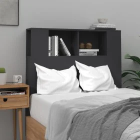Black headboard furniture 100x18.5x104.5 cm by vidaXL, Headboards and footboards - Ref: Foro24-811908, Price: 49,91 €, Discou...