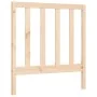 Bettgestell mit Massivholzkopfteil 100x200 cm von vidaXL, Betten und Lattenroste - Ref: Foro24-3193781, Preis: 104,17 €, Raba...