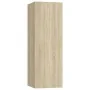 5-teiliges Wohnzimmermöbelset TV aus Sonoma-Eichen-Engineer-Holz von vidaXL, TV-Möbel - Ref: Foro24-3079011, Preis: 169,47 €,...