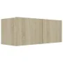 5-teiliges Wohnzimmermöbelset TV aus Sonoma-Eichen-Engineer-Holz von vidaXL, TV-Möbel - Ref: Foro24-3079011, Preis: 169,47 €,...