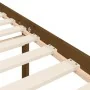 Cama personas mayores cabecero madera marrón miel 200x200 cm de vidaXL, Camas y somieres - Ref: Foro24-3195569, Precio: 182,7...