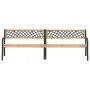 Double garden bench made of Chinese fir wood 238 cm by vidaXL, garden benches - Ref: Foro24-317134, Price: 166,52 €, Discount: %