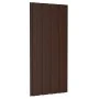 Galvanized steel brown roof panel 12 units 100x45 cm by vidaXL, Ceiling - Ref: Foro24-317217, Price: 69,28 €, Discount: %